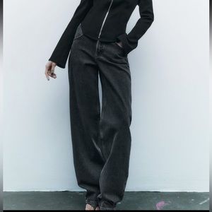 Zara ZW high rise baggy jeans